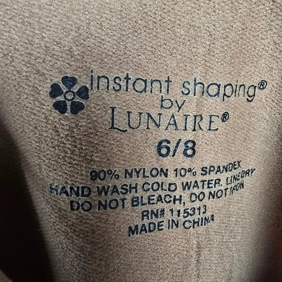 Instant Shaping by Lunaire Nude Shapewear Cami Top Size 6/8 - Picture 5 of 8